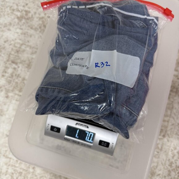 Abercrombie & Fitch Jeans Womens 30 Blue Ultra High Rise Flare Denim Stretch - Picture 13 of 13